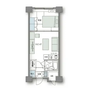 アルファコンフォート札幌【3階】の間取り