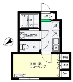 メゾン・ド・ソラーナ【1階】の間取り