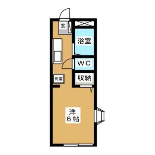 ハイム高松【1階】の間取り