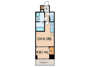エスリードレジデンス東別院マークス【9階】の間取り