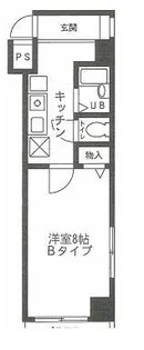 エヴァーグリーン・ラピス【4階】の間取り