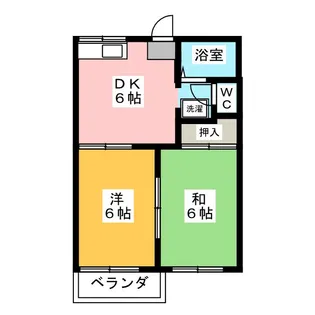 フォーブル神明【2階】の間取り