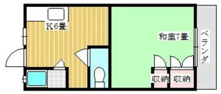 エトワールはらしま【1階】の間取り