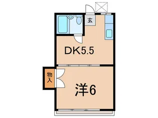 ハイツコジマ【2階】の間取り