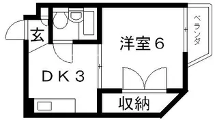 ロータリープロピオ【5階】の間取り