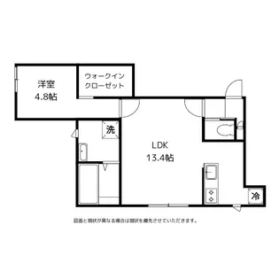 グランスイート森 A棟【2階】の間取り