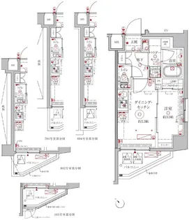 クレイシアIDZ練馬富士見台【2階】の間取り