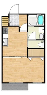 シャトレーゼ・K【1階】の間取り