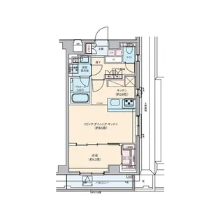 ロアール蒲田【6階】の間取り