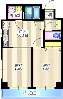 シャルマン横浜【3階】の間取り