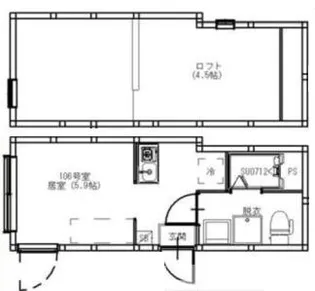 仮)春日町6丁目(4)【1階】の間取り