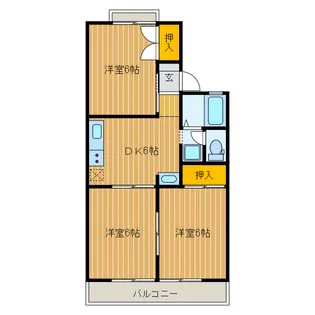 bon sejour【2階】の間取り