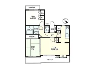 パーク・ハイム玉川学園五丁目【2階】の間取り