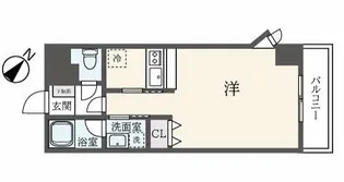 フェルテ高波【9階】の間取り