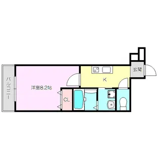 フジパレス大桐ノース【3階】の間取り