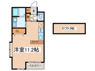 ウイング狛江【2階】の間取り