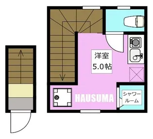 サークルハウス東池袋【2階】の間取り