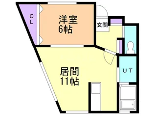 イルネージュ【1階】の間取り
