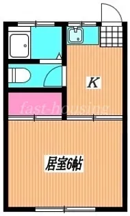 バードコーポ【1階】の間取り