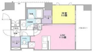 クローバー神田紺屋町【2階】の間取り