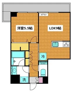 本八幡ダイヤモンドマンション【4階】の間取り