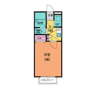 メゾン ド アンジェ【2階】の間取り