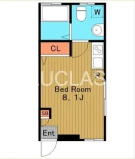 グランエッグス中野【1階】の間取り