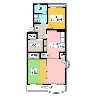 ウィンディ湘南【1階】の間取り