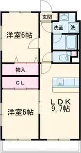 メゾンドクレアール【3階】の間取り
