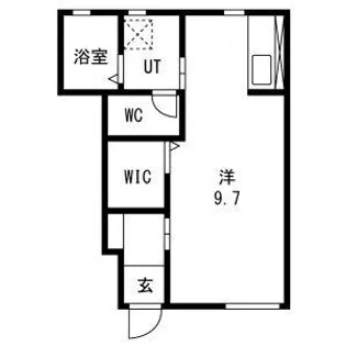 Sun field (サンフィールド)C【1階】の間取り