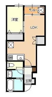 ソーヴィニヨン・ブランIII【1階】の間取り