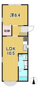 メゾンオリヴィエ【2階】の間取り