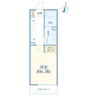 アノンテラス王禅寺西【3階】の間取り
