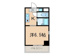 グランツ夙川【5階】の間取り