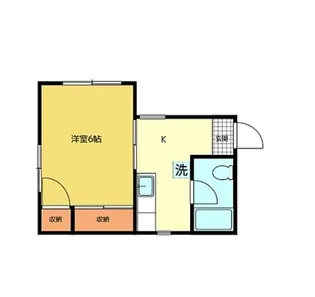 コーポ茂木【2階】の間取り