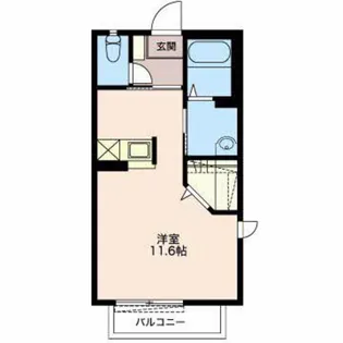 メゾンドTiTi【1階】の間取り