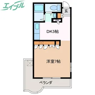 メゾンスイリュウ【4階】の間取り