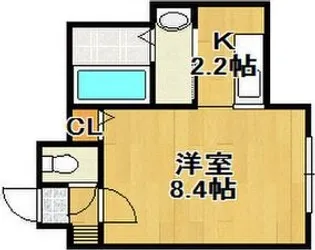 アンランジュ【4階】の間取り