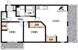 コマツエステート2【4階】の間取り