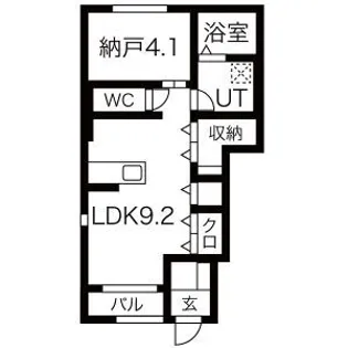 SOL・TELLAZA(ソル テラーサ)【1階】の間取り