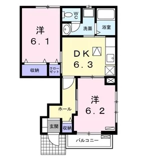 I・Field C【1階】の間取り