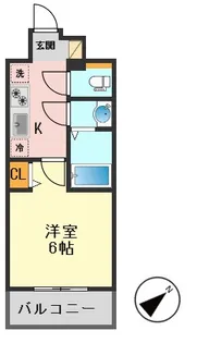 AZEST青砥【2階】の間取り