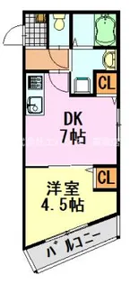 KOTI SOGA(コティ ソガ)【1階】の間取り