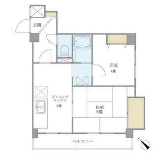グランデュール六義園【2階】の間取り