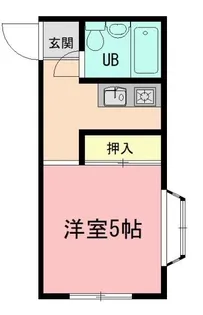 フォンテーヌ相模原【2階】の間取り