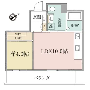 (シニア限定)ヘーベルヴィレッジ目黒東が丘【2階】の間取り