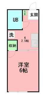 シティハイムベルA【2階】の間取り