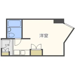 ノイメゾン堀江【2階】の間取り