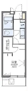 レオパレス駅東【2階】の間取り