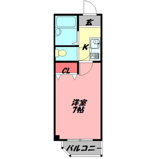 ETC大宮I【5階】の間取り
